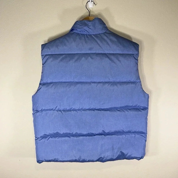 Vintage Down Filled Puffer Vest Men Size Large Casual Winter Ski Cozy Warm - Picture 3 of 8